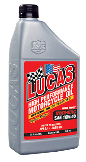 HIGH PERFORMANCE SYNTHETIC 4T MC OIL W: MOLY