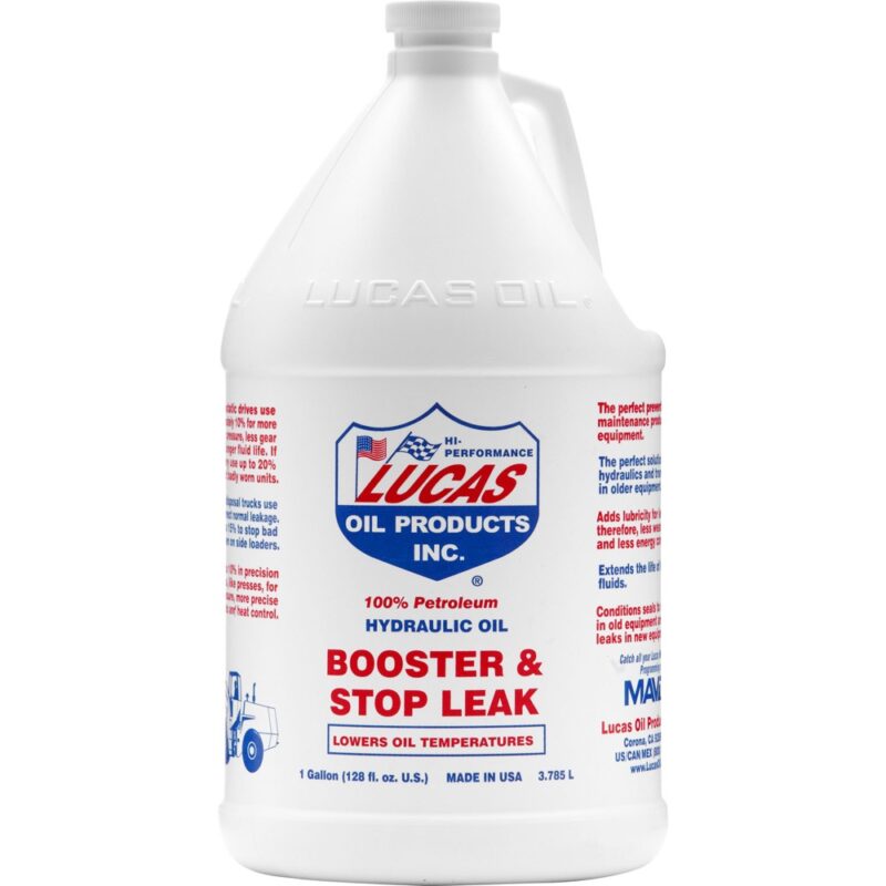 10018 LUCAS HYDRAULIC OIL BOOSTER & STOP LEAK Bass Edge
