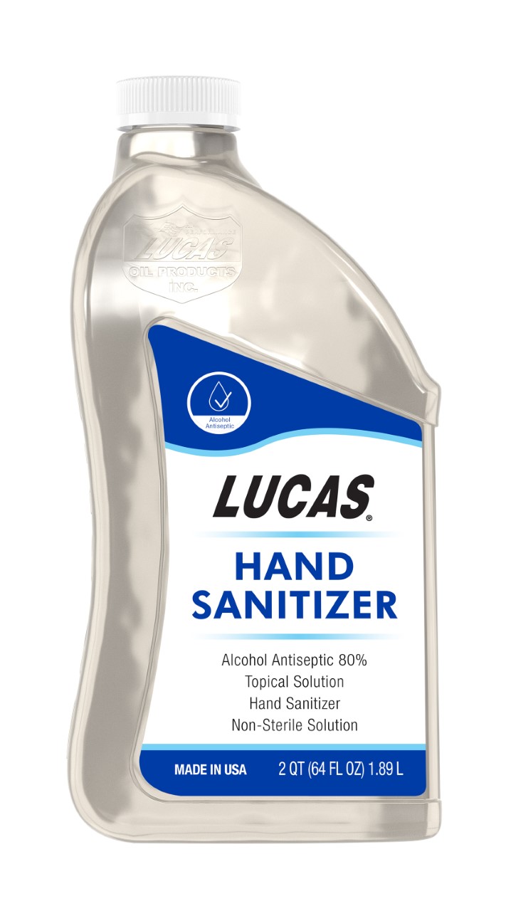 lucas oil hand sanitizer image