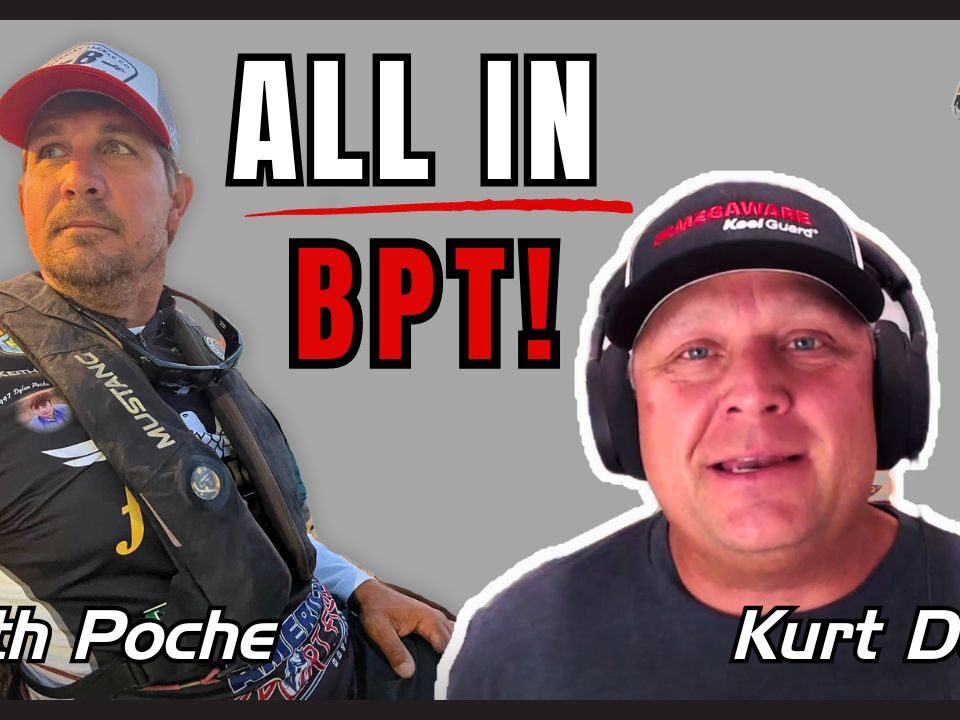 episode image of keith poche and kurt dove with the words all in BPT